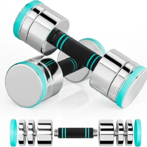 Steel Dumbbells Ultracompact & Adjustable