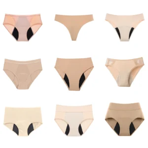 1pc Menstrual Briefs For Women Period Cycle Underwear Bamboo Cotton Panties Leakproof Lady Lingerie